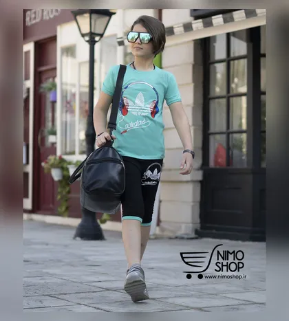 تیشرت شلوارک پسرانه مدل Adidas