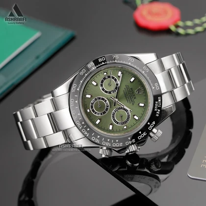 ساعت دیتونا صفحه سبز Rolex Cosmograph Daytona G1