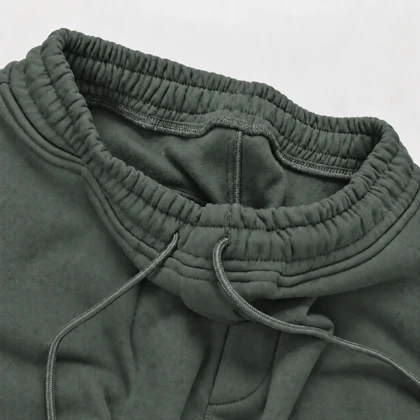 شلوار جاگر اسپرت سبز / بگ استایل / دورس پنبه 3 نخ درجه یک / استوپر 2حالته