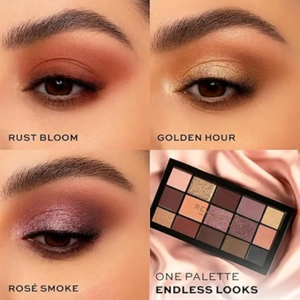 پالت سایه چشم رولوشن مدل ولوت رز (Makeup Revolution Reloaded Velvet Rose)