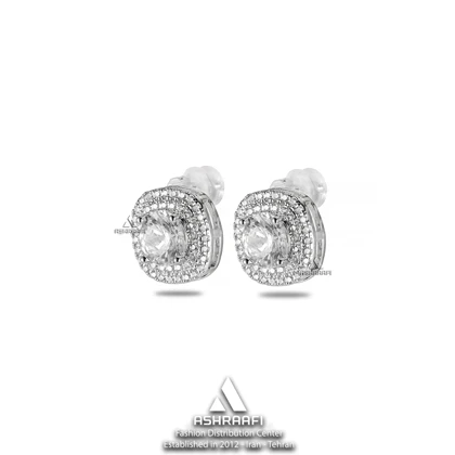 گوشواره زنانه Diamond Earrings S4
