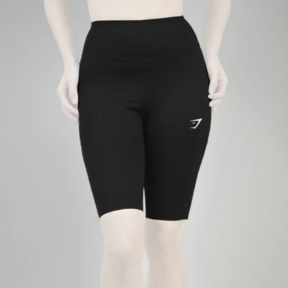 بایکر ورزشی زنانه جیم شارک مدل 775 مشکی