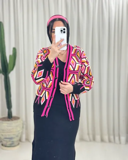 سارافون و ژاکت لوزی