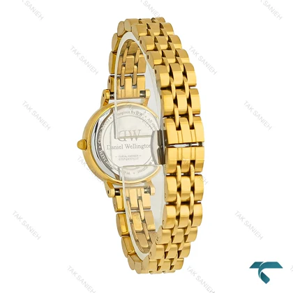 ساعت دنیل طلایی DW مینی گرد DW-8011-L
