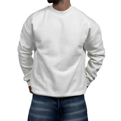 دورس مردانه سفید سه نخ طرح ساده