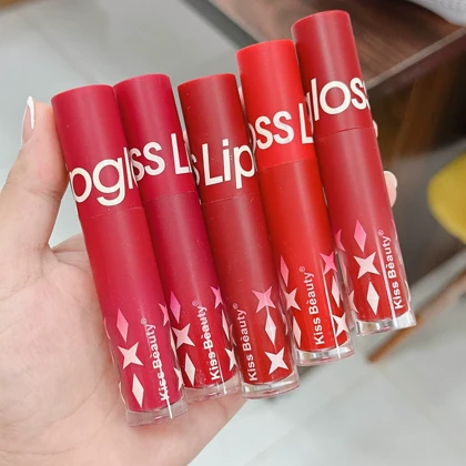 رژ لب مایع Kiss Beauty مدل مات