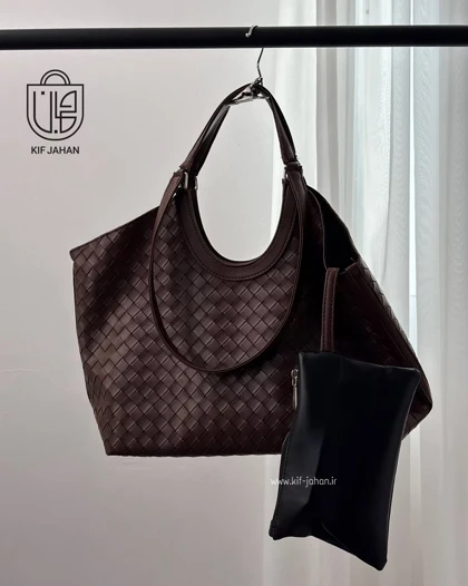 کیف آماندا با پارچه بوتگا