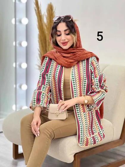 مانتو طرح سنتی آذر