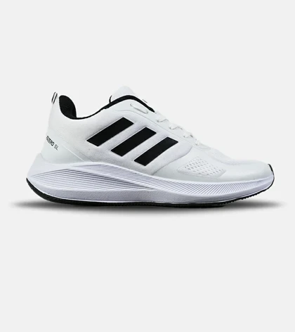 کفش کتانی مردانه و زنانه سفید مشکی ADIDAS adizero SL مدل 7634