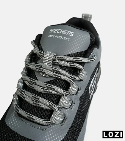 کفش کتانی طبی ورزشی خاکستری SKECHERS max protect مدل 7793