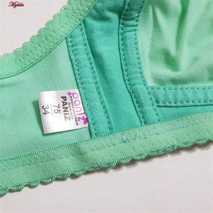 سوتین بدون فنر زنانه پانیذ سبز روشن کد 66368