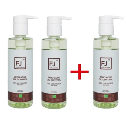 ژل شستشوی ZERO ACNE پوست چرب FJ اف جالراون دو تا بخر سه تا ببر