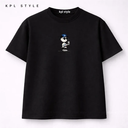 تیشرت مینیمال قواره باکسی | %100 پنبه گرم بالا کد 1249