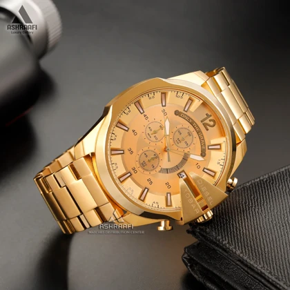 ساعت دیزل طلایی Diesel DZ-4282G