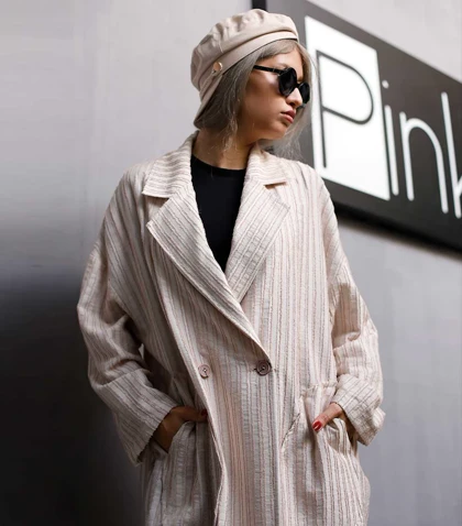 مانتو Pinki 1243 در چهار رنگ
