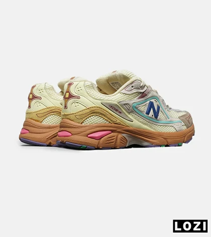 کفش کتانی بزرگ پا کرم آبی قهوه ای NEW BALANCE 1064 V.2 مدل 7933