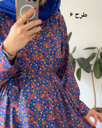 پیراهن ساحلی گل دخت 3