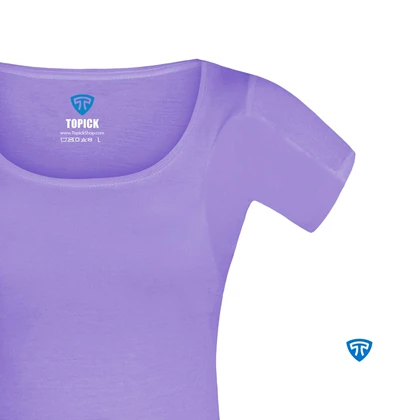 تیشرت ضد تعریق مودال زنانه بنفش