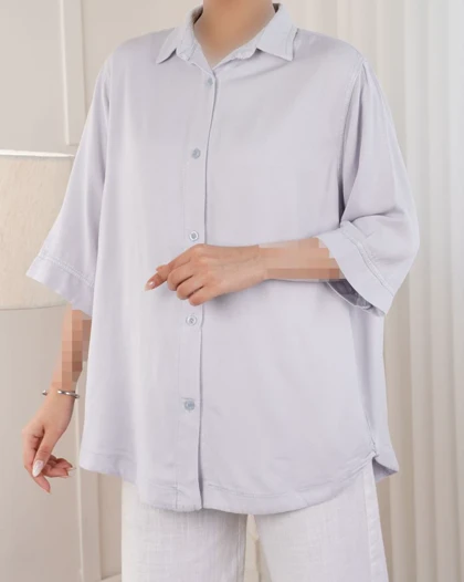 شومیز سیلک رونیا کد 29285