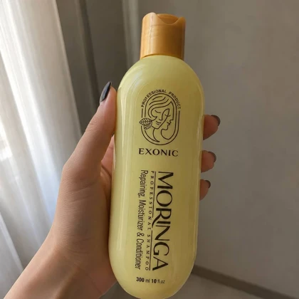 شامپو موی سر حاوی روغن مورینگا اصل EXONIC کد RMBIZ هوران مارکت