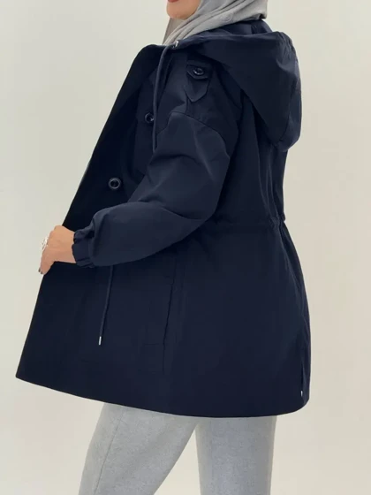 3631-بارانی عروسکی لیان ( ایراددار )