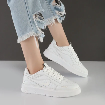 کفش و کتانی مردانه و زنانه مدل نایک NIKE JUST DO IT رنگ سفید کد 65311