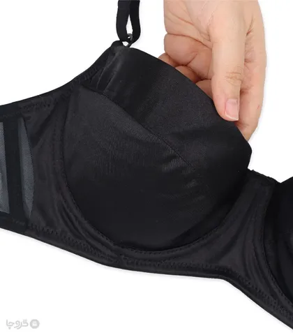 ست بند جوراب و شورت و سوتین توری کاپ‌دار فنردار White Lady وایت لیدی طرح 17