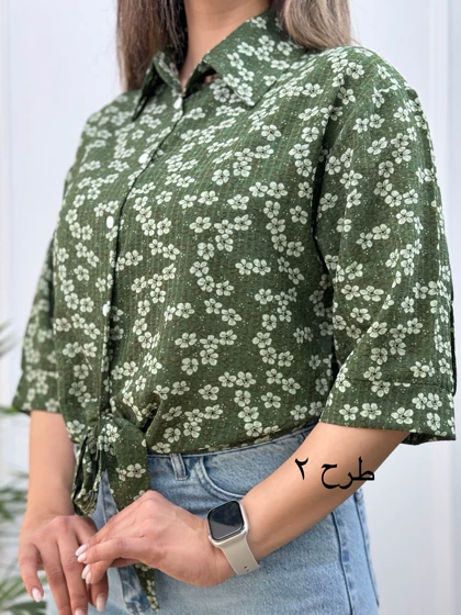 شومیز پایین گره‌ای Spring