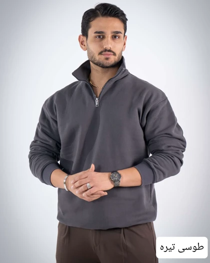 دورس مردانه نیم زیپ پارسا_کد4763
