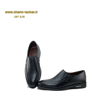 کفش رسمی/اداری بدون بند چرم طبیعی si154