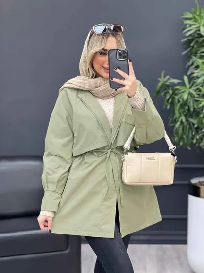 بارانی ژیله جیب نما