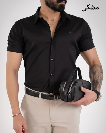 پیراهن کوتاه شانلی-کد4942