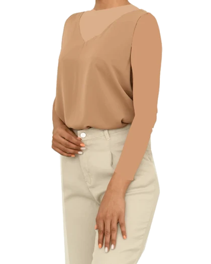 تاپ الیزه یقه هفت