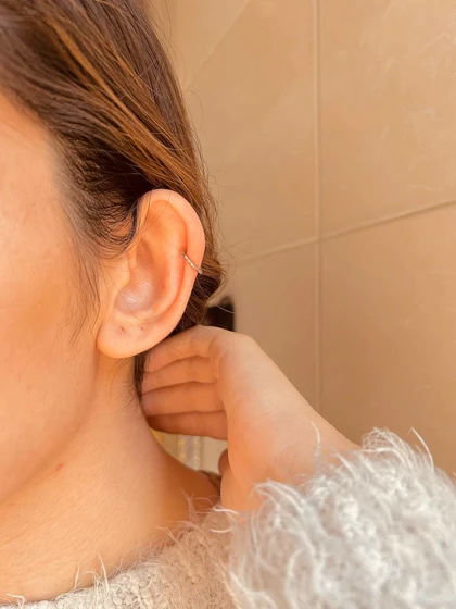 پیرسینگ فیک قلبی گوش