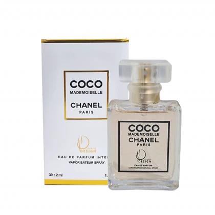 ادوپرفیوم زنانه هلثی دیزاین مدل کوکو شنل مادمازل Coco Mademoiselle Chanel حجم 30 میلی لیتر طرح مارک