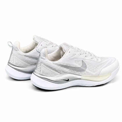 کفش کتانی مردانه مدل نایکی سفید طوسی NIKE New