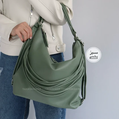 کیف دانشجویی دوکاره بزرگ مدل 7123735