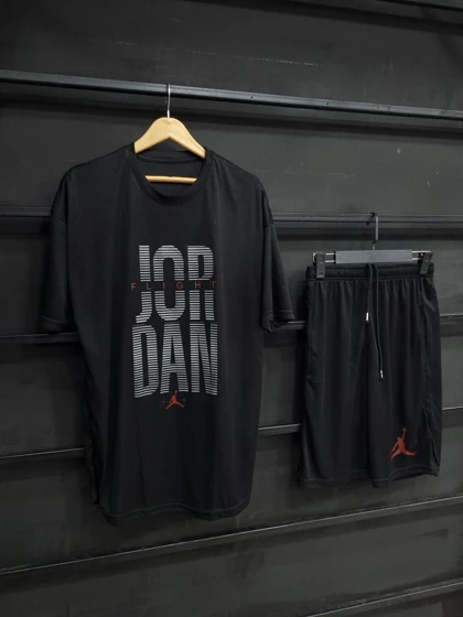 ست تیشرت و شلوارک جوردن با 4 رنگ