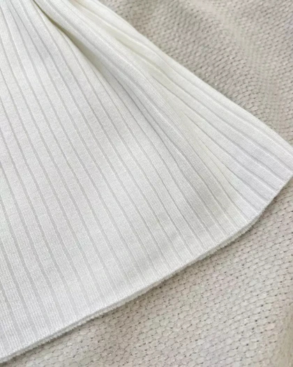 بلوز بافت استین گیپور کد 5344