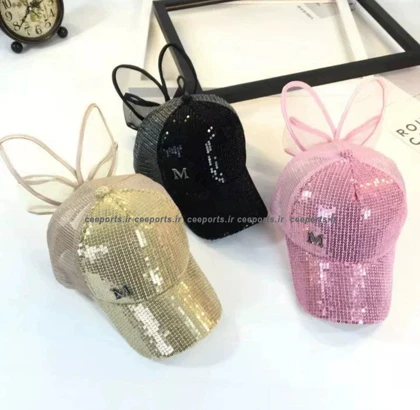 کلاه دخترانه بچه گانه پاپیون دار