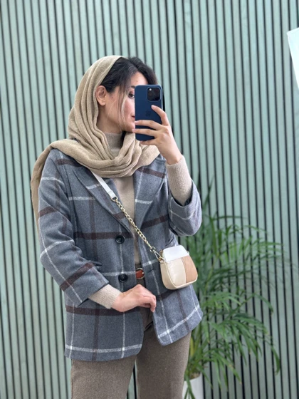 پالتو کتی آستردار باران