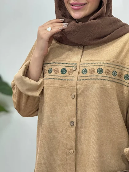 مانتو گلدوزی فریماه