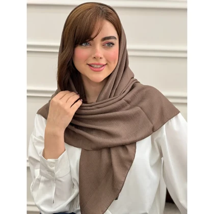 روسری نخی ساده درختی
