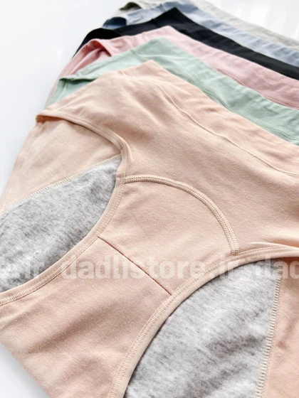 شورتکس قاعدگی نخ پنبه ساده