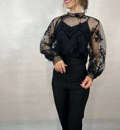 شومیز توری کد 1124