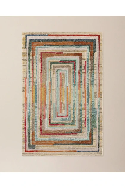 فرش ماشینی Madame Coco مدل Plumet 160 × 230 سانتی‌متر - بژ