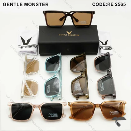 عینک دودی جنتل مانستر RE2565-3 پلاریزه آبی GentleMonster-9870-U