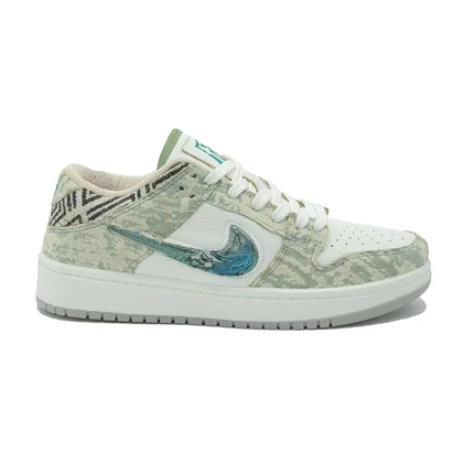 کتانی اسپرت مردانه مدل نایک دراگون Nike Dragon رنگ سفید سبز