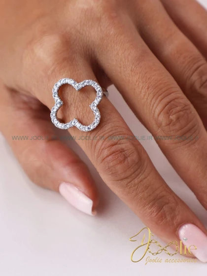 انگشتر نگین‌دار ون کلیف Van Cleed کد R4115