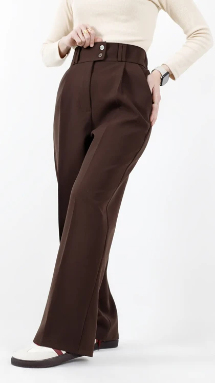 شلوار نیم بگ لوپ